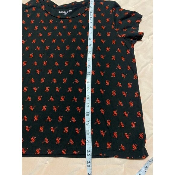 Victoria's Secret Printed Logo T-Shirt Large - Picture 6 of 6